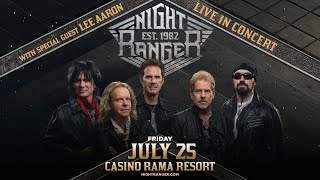 Night Ranger with special guest Lee Aaron live at Casino Rama Resort on July 25, 2025