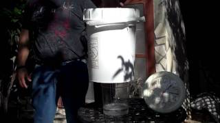 Aqua Pail Water Purification System Live Demonstration