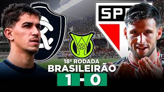 REMO VENCE O SÃO PAULO COM GOL NO FIM E GANHA FÔLEGO NA LUTA CONTRA O Z4 DO BRASILEIRÃO!