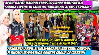 APRIL WILL PERFORM AT RHOMA IRAMA'S 8 DECADES CONCERT TODAY‼️WOW APRIL GETS A GOLD GIFT FROM SS🤩❤️👍