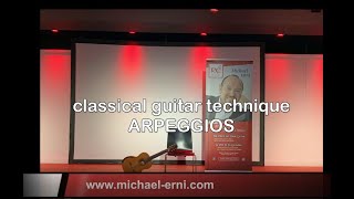 Classical Guitar Technique - Arpeggio