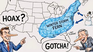 HOAX? 2026 Winter Storm Fern put on blast with many Americans exposing the storms true agenda