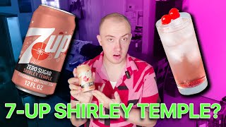 Shirley Temple 7-UP Review – It Was NOT What I Expected! #mocktail