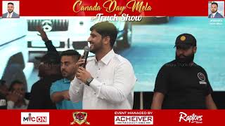 Gurnam Bhullar Live Performance  @CanadaDayMelaandTruckShow  ​