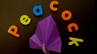 [Origami] Peacock 🦚 - How to Make Origami Peacock - Paper Peacock DIY Quick Reference