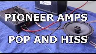 New Pioneer class-D amplifier noise issue - GM-D9601 and GM-D8604