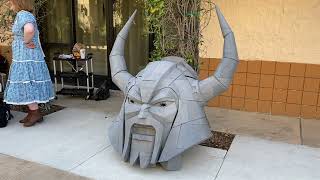 UNICrON Is A Head Of The Game At TFCON 2025 Huge 3-D Printed Statue!