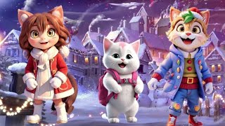 La Magia dei Gatti di Natale: 🎄😸Una Fiaba Incantata✨