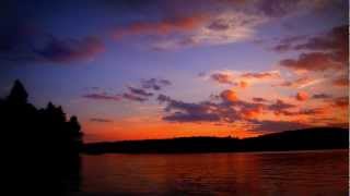 sunset over Lake Monomonac  July 2012
