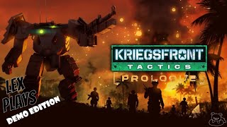 Lex Plays: Demo Edition - Kriegsfront Tactics [PC] - Demo/Prologue