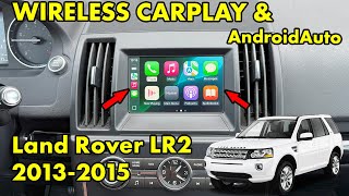 Wireless CarPlay and AndroidAuto Land Rover LR2 2013 2014 2015