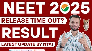 NEET 2025 Result Released by NTA? • NEET 2025 Result Latest Update • NEET 2025 Result Download Link