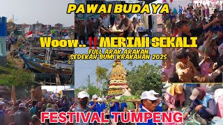 Pawai budaya || Full arak arakan gundukan hasil bumi di sedekah bumi desa krakahan 26 juli 2025