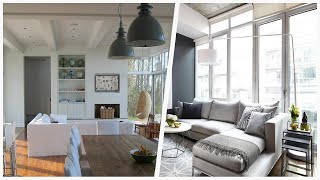 75 Yellow, Gray Living Room Design Ideas You'll Love 🌈