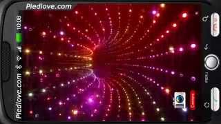 Mysterious Sparkling 3D Whirl of Shimmering Lights Personalization for Android [PiedLove]