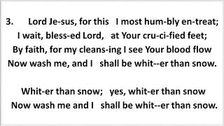 C Hymnal 653 Pro X4sound Whiter Than Snow