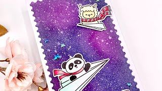 HAPPY MAIL CARD: Time For Tea Designs - Paper Plane Pals & Car Critters (NEW RELEASE)
