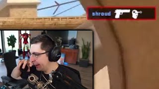 Shroud scratches his nose