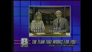 NBC KGW Channel 8 Portland Promos, Bumpers & Commercials Jan. 25 (1986) Pt. 3
