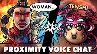 DRUTUTT LANES VS A WOMAN 💀 LEAGUE PROXIMITY VOICE CHAT