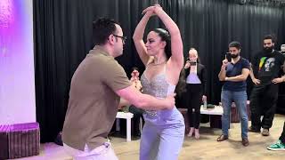 Adriano & Samantha (Bachata Demo) at the BachataLOGIA Night on April 3rd 2026
