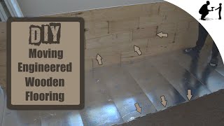 DIY: How to Disassemble/Reinstall Floating Flooring (EASY & SEAMLESS)