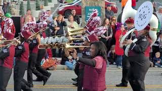 Havre De Grace HDG High School Warrior Pride Marching Band Bel Air Parade 12/8/24