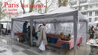 I found the ultimate shop at my favorite flea market! A secret cafe/galette des rois