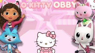 Gabby & CatRat PLAY HELLO KITTY OBBY in Roblox!