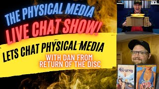 WE'RE TALKING DVD'S WITH DAN FROM RETURN OF THE DISC - PM LIVE CHAT SHOW EP. 02