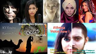 Dimash Kudaibergen, Shila Amzah, Nur Amira Syahira and more on KV Engine Music
