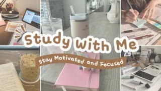 2 Hour STUDY WITH ME LIVE 📚 | Library Background Noise | 50/10 | Real-Time Countdown