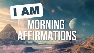 751Hz POWERFUL POSITIVE Morning Affirmations for a GREAT DAY, WAKE UP: 7-Minute “I AM” Affirmations