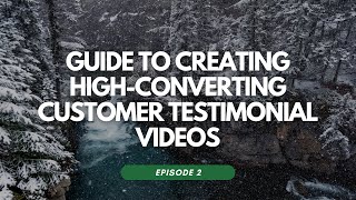 #2 WHY Video Testimonials