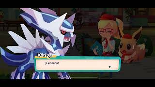 Pokémon Café ReMix - Escena del evento de Dialga