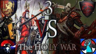 TW: Warhammer - The Holy War - Legion vs TheKingcwm (Live Stream) Ep.3 - Death to the Norscans