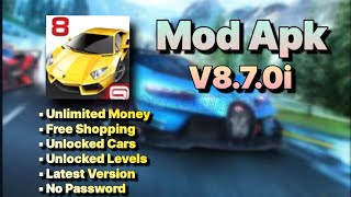 Asphalt 8 Mod Apk 8.7.0i | Unlimited Money | Unlocked Cars |