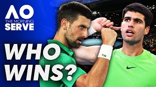 Novak Djokovic vs Carlos Alcaraz: Who wins the final? | The Morning Serve | Australian Open 2026
