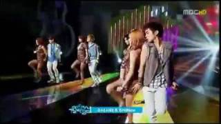 [090725] Music Core SNSD & SHINee Dance Cut