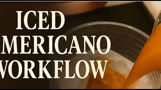 How I Make the Ultimate Iced Americano!