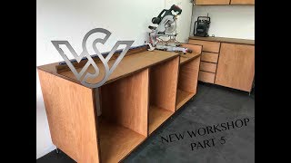 Neue Werkstatt Möbel /  New Workshop Furniture 5