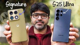 Motorola Signature vs Samsung S25 Ultra CAMERA Battle