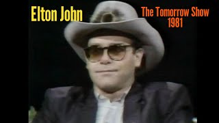 Elton John - Tom Snyder Show Interview 1981