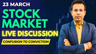 23 March Share Market Live | Understand Easily #sharemarket #investing  #trading #livetrading