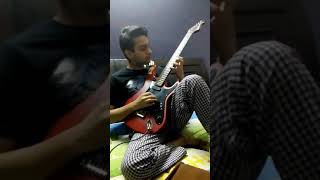 Doraemon Starting Theme Song on Electric guitar. Easy version Must watch 😃