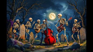 The Skeleton Band | Whimsical Halloween Song - (MrZybez Music)