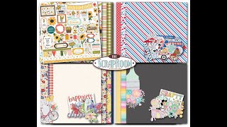 The ScrapRoom | July 2024 FOTM Doodlebug - Hometown USA | FFF