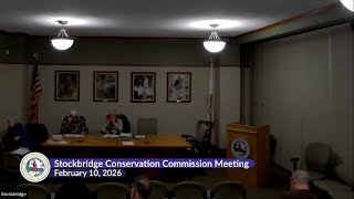 Stockbridge Conservation Commission Meeting, February 10, 2026