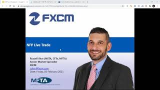 NFP Live Trade: stop loss management for 10 pip scalp (38 min).
