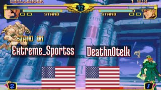 JoJo HFTF - Extreme_Sportss (US) vs Deathn0telk (US) - 2021-09-19